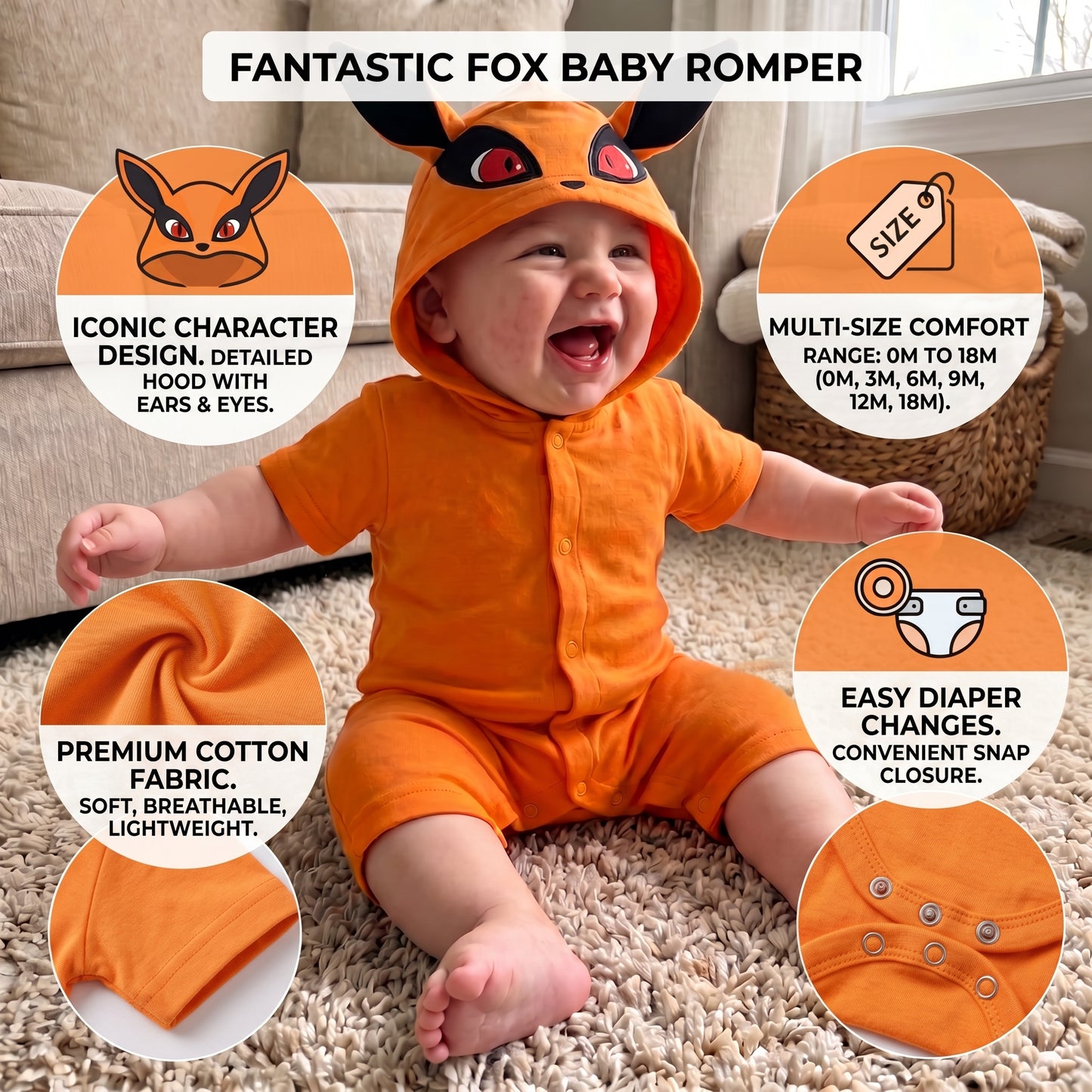 Baby fox outfit